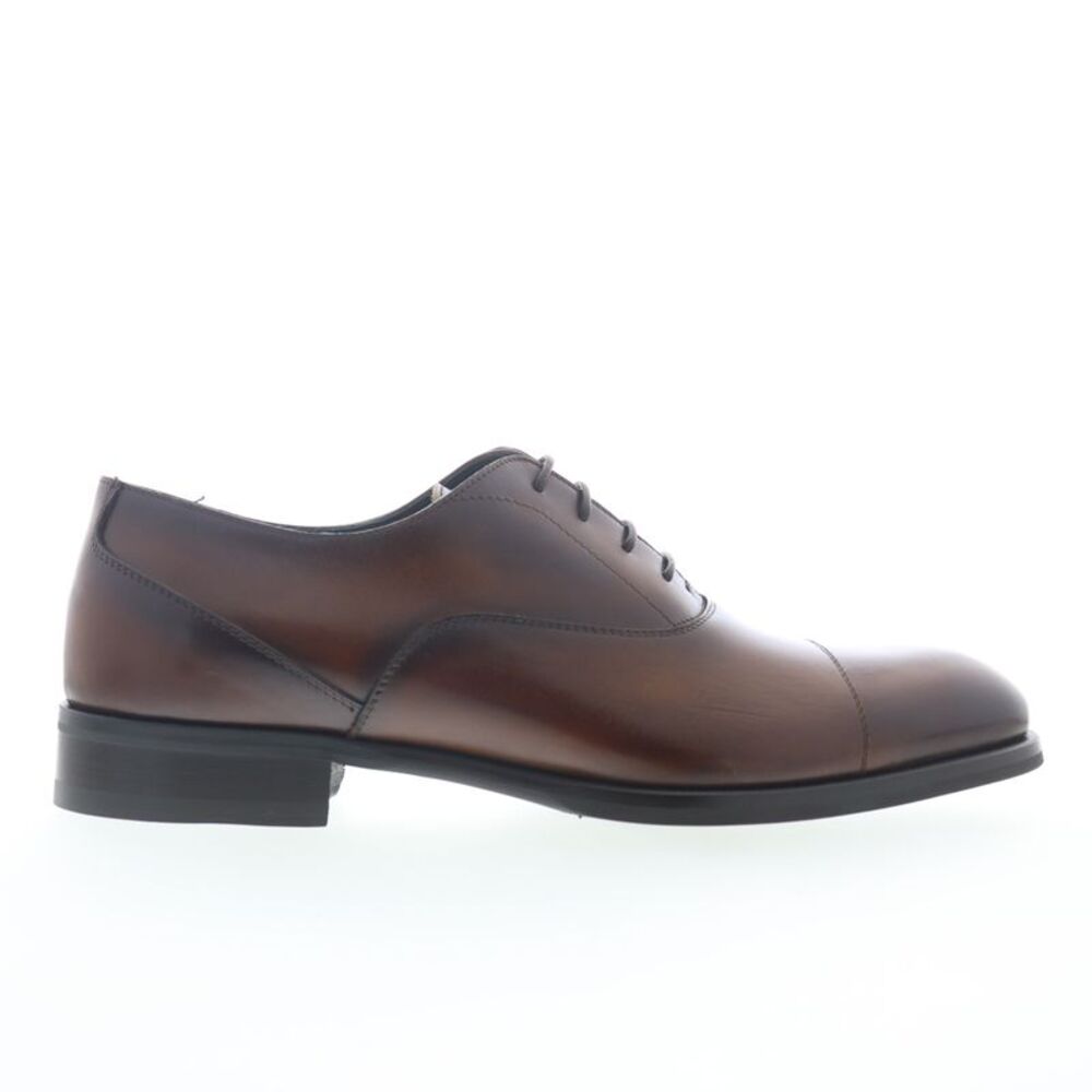 Pastori by Di Bianco Mens Andronikos Calf Brown Shoes (NWT)